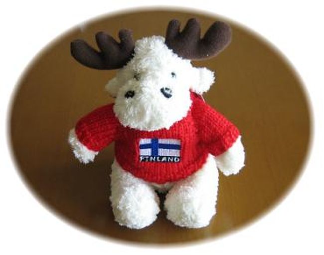 可愛らしかったのでついつい<br />市場で買ったぬいぐるみ