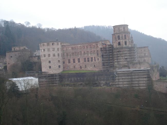 城の中庭からの眺め