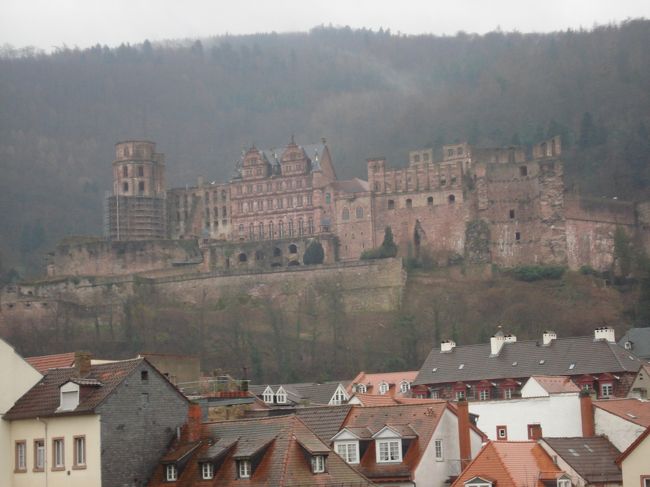 橋の上からの城の眺め