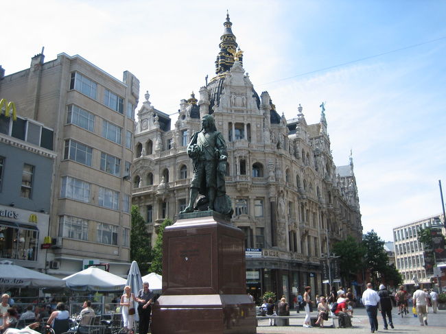 アントワープの街並み