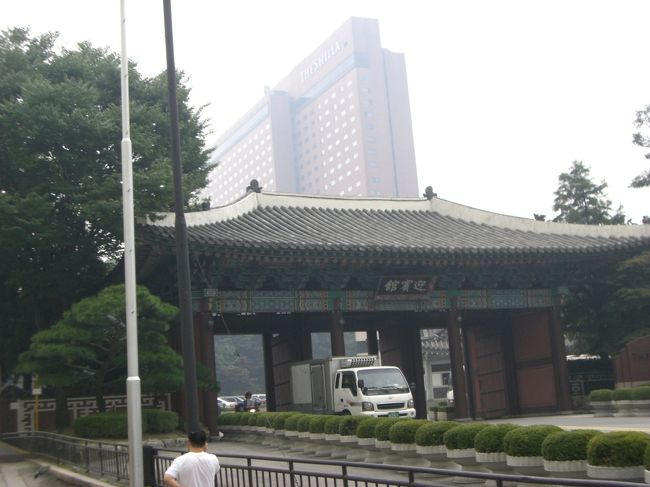 新羅免税店への入り口☆