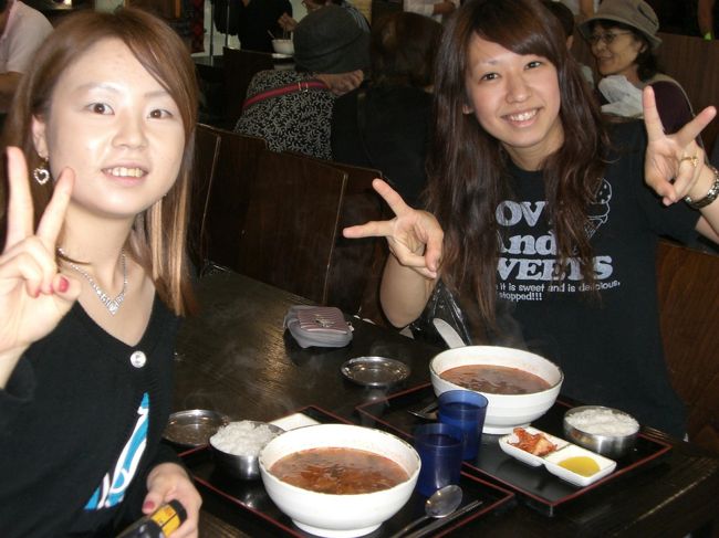 ほんとにあたしたち韓国料理大好きです！！！笑