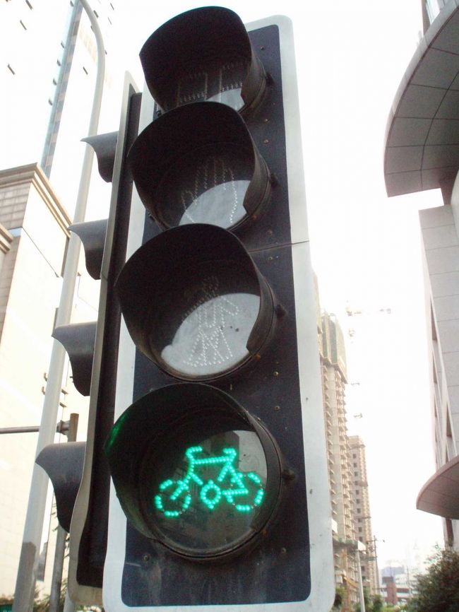 おまけ?信号<br />自転車にも信号あり