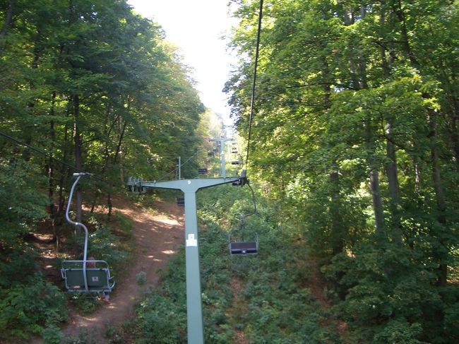 今度は後ろを振り返ってパチリ！ん〜この傾斜ステキ☆