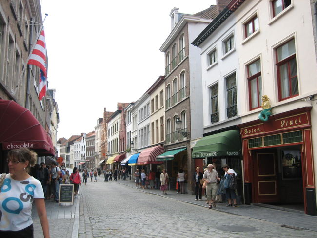 ブルージュの街並み