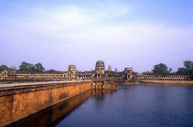 アンコールワットの塔が見えた！！