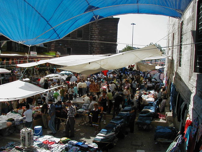 エジプシャンバザール<br />グランドバザールと違って庶民的です。