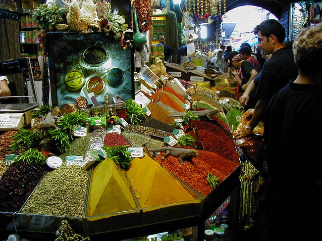 エジプシャンバザールで見た香辛料
