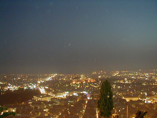 アテネの夜景