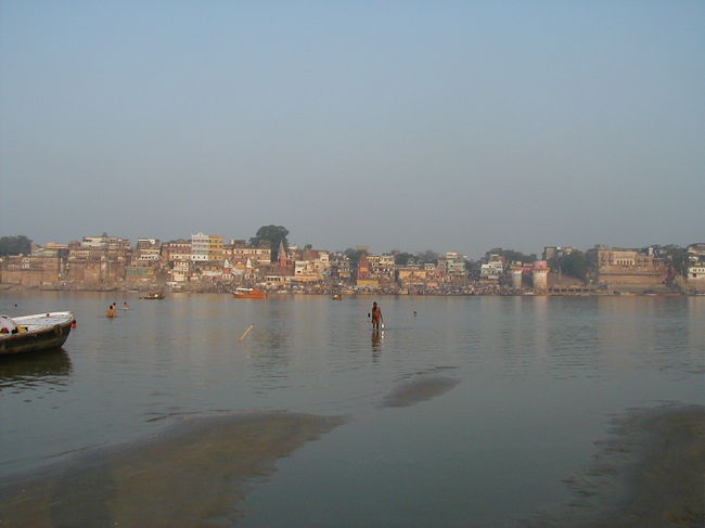 対岸からみた風景