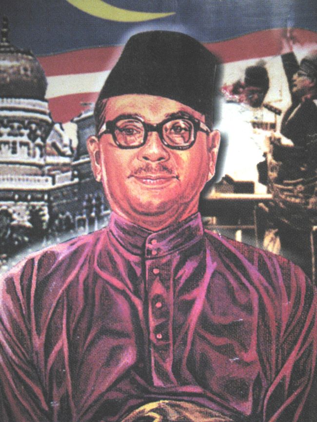第2代首相のアブドゥル・ラザク氏です。死後、「マレーシア発展の父｣と呼ばれるようになりました。1970年から1976年まで首相を務めました。1976年、ロンドンで急死しました。享年53歳でした。