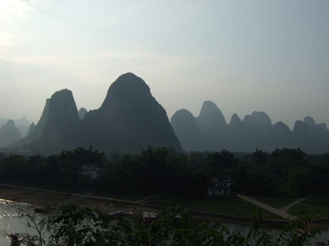 景色の良い場所にて...