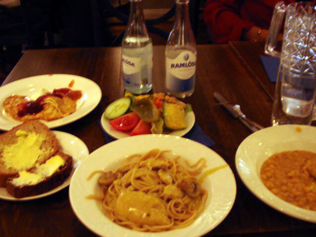 バイキング食べました。ちょっと取り過ぎですかね。