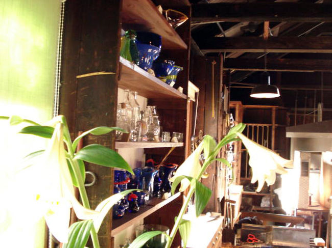 スカンセンのガラス工房です。