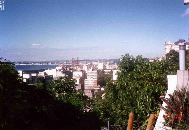 街は港を見下ろす高台にある。