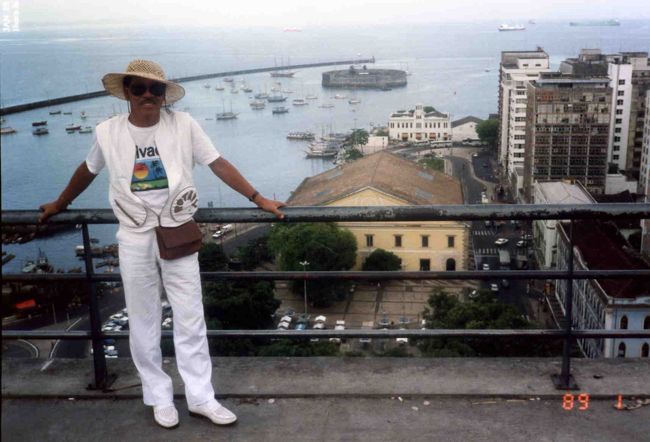 港が良く見えた。