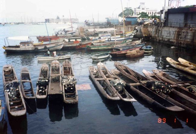 魚でも釣る船か？