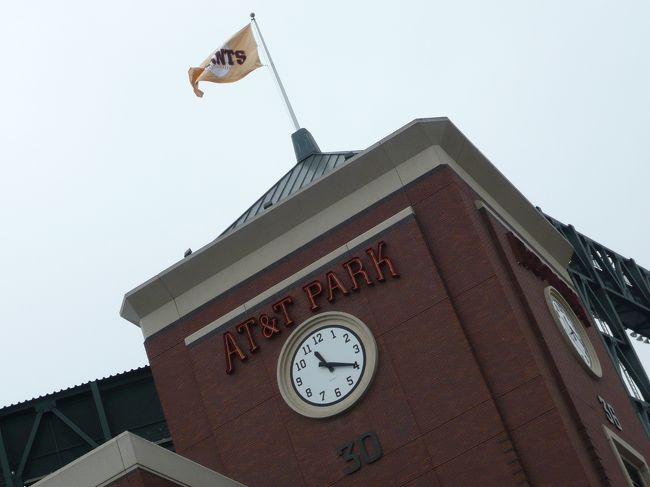 午後は今日も大リーグ観戦。<br />今日は打ってね、ボンズさん。