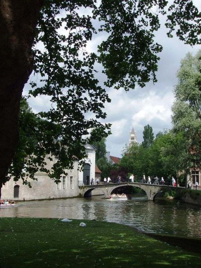 のんびり散歩。