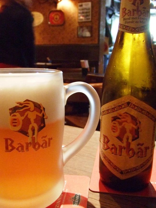 一番好きだったのはハチミツのビール『Barbar』<br /><br />