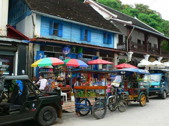 メインストリートにあるお店<br />