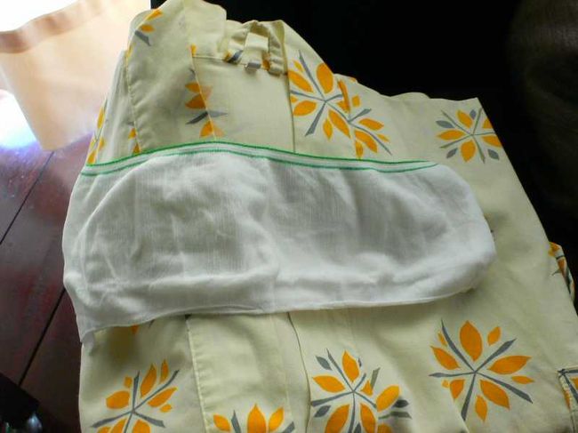 パジャマと履き心地抜群のガーゼのパンツに着替え、リラックス♪