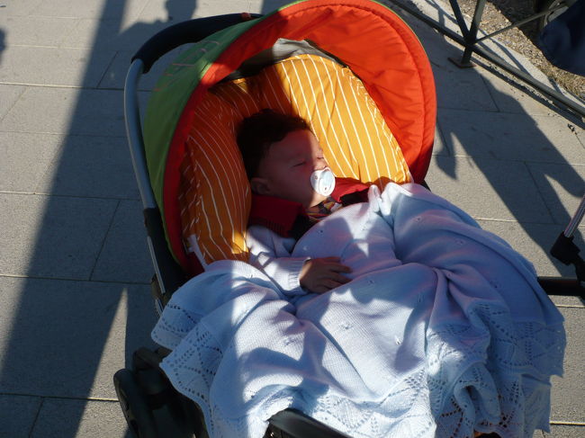 途中で会った赤ちゃんミゲル君