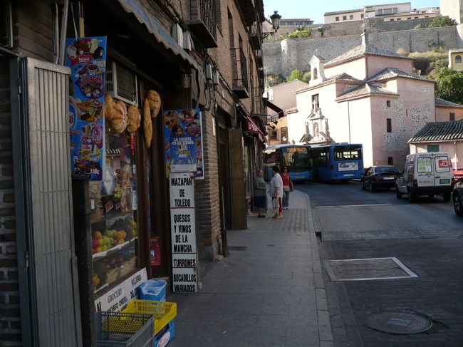 ビサグラ門より太陽門へ行くまでの路。