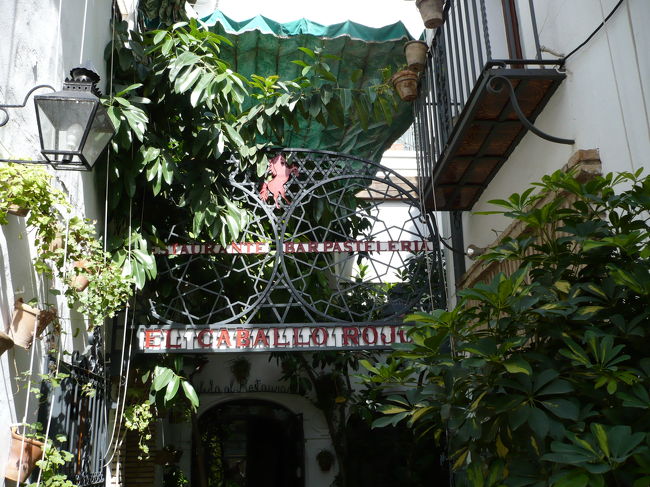 感動するとお腹がへります、定番のメスキータ隣<br />エル・カバジョ・ロホで。