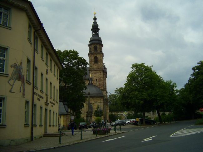 ドイツのメルヘン街道のＦＵＬＤＥという町