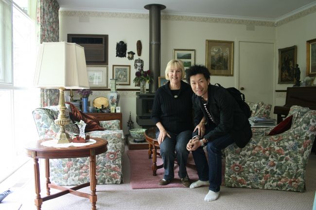 お世話になったJaneさん。<br />オージーイングリッシュとスコッティイングリッシュ、そしてジャパニーズイングリッシュ。