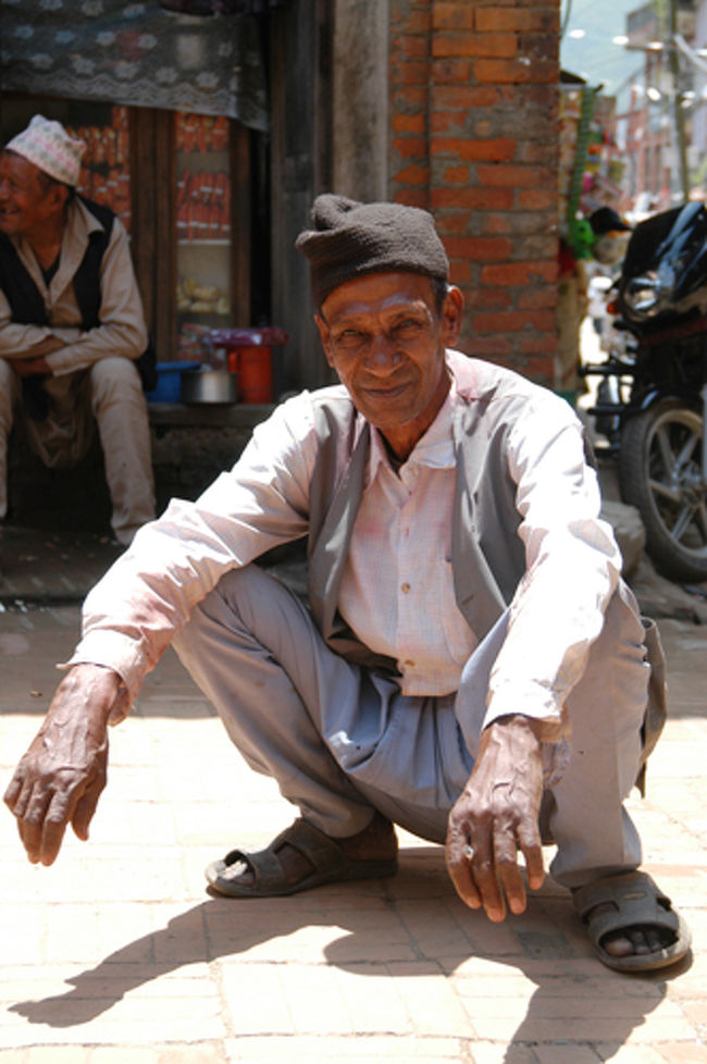 おじさんはまったりと休憩中。