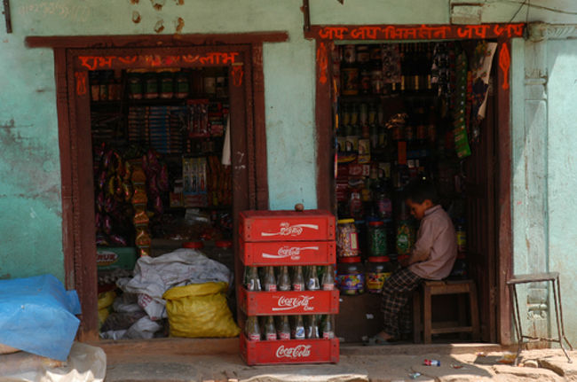 パナウティの駄菓子屋さん。