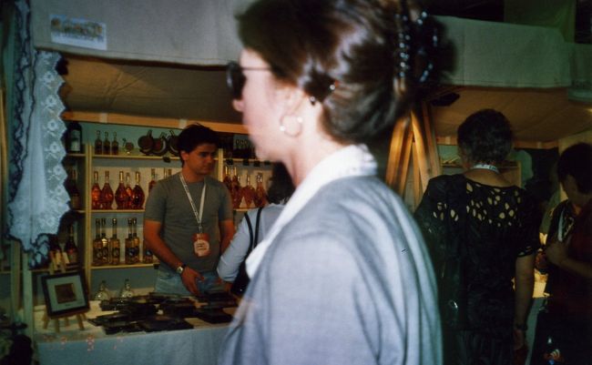 おなじく、ワインなどを売っている。