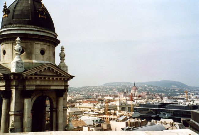 展望台。国会議事堂をのぞむ