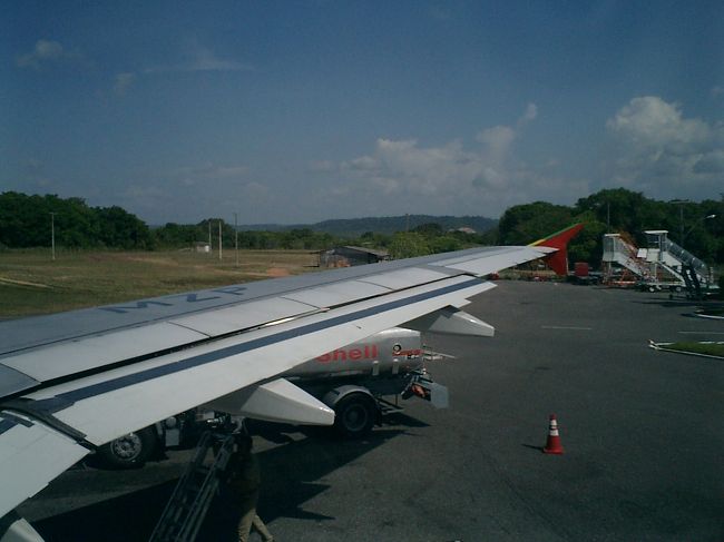 最初の経由地、サンタレンです。<br /><br />