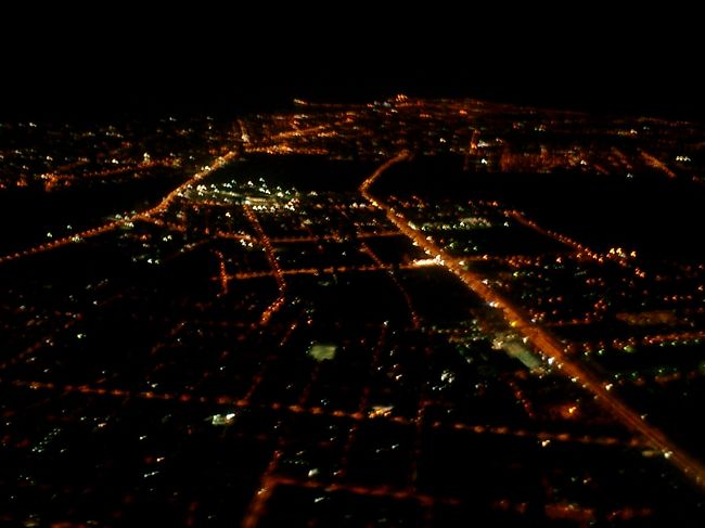 フォルタレーザ上空