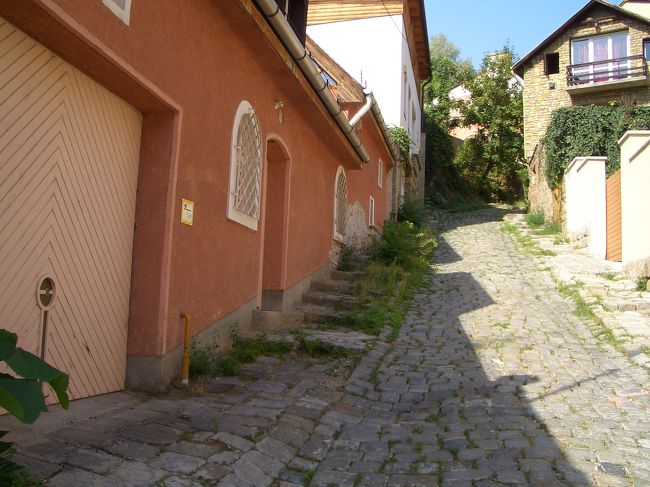 誰もいない静かな道。でも生活の物音や匂いがします。好き好き、こういうの＠＠