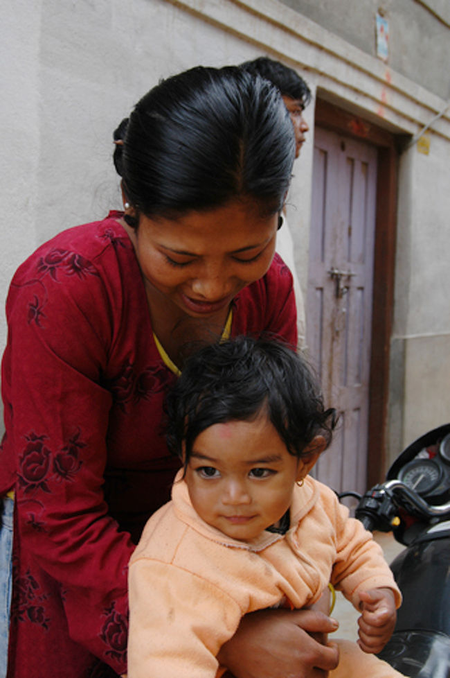 かわいい赤ちゃん。