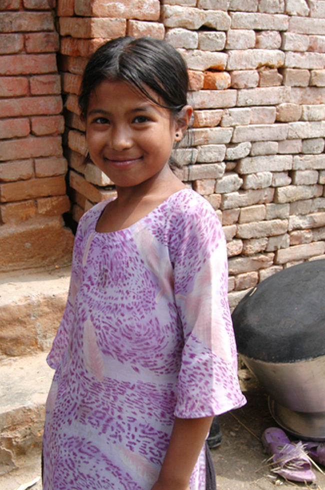 ネパールは美少女多し。