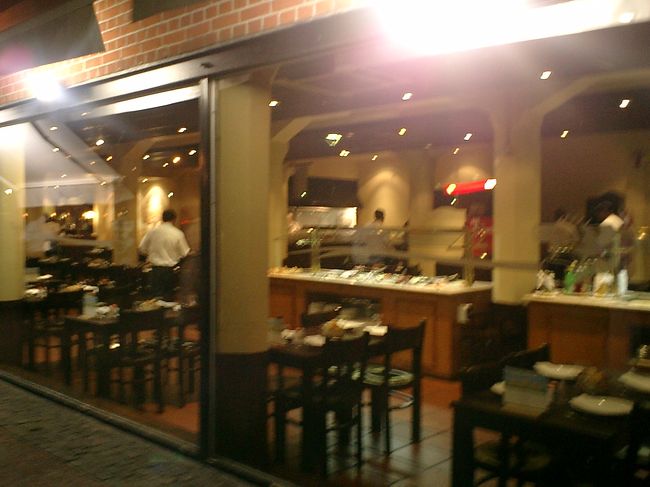 夕食に入ったお店