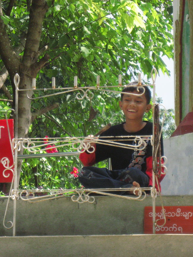 パゴダがあって