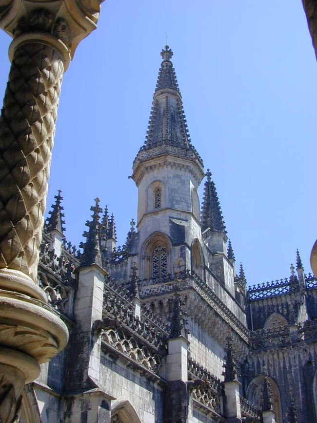 修道院の回廊は実に美しいものです。