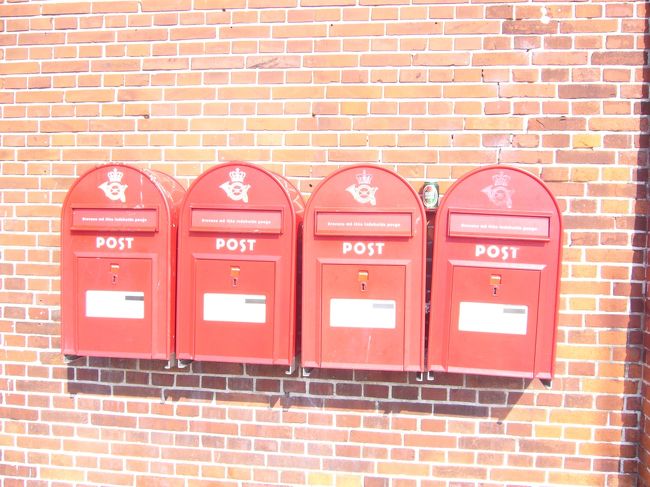 ポストもおっしゃれ〜♪