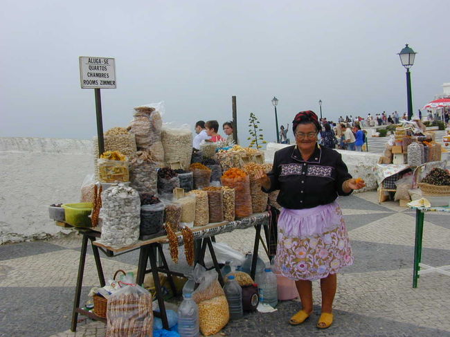オ・シティオの露店です。