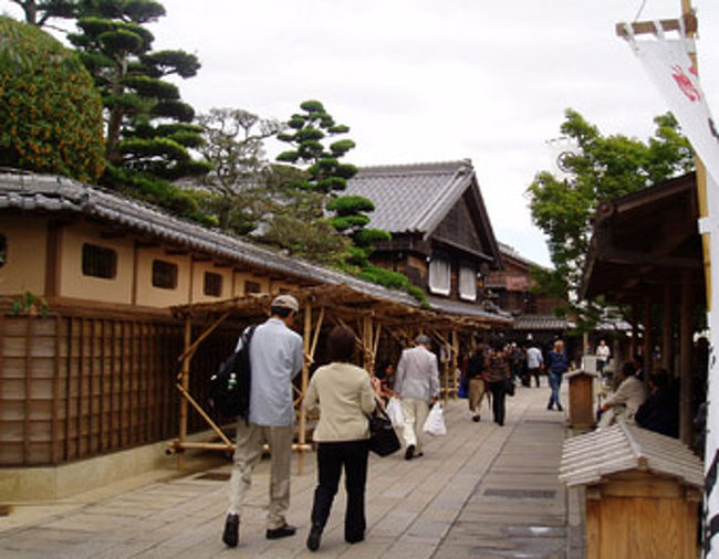 おかげ横丁は、「赤福」が創業以来３００年も変わらず商いを続けてこられたのはお伊勢さんの「おかげ」という感謝の気持ちをこめて江戸時代の街の風景を真似てつくった街とのこと。<br />それを思うと今回の事件は、お伊勢さんを汚した感じがして、ちょっと寂しいですね。<br /><br />　〜タラサ志摩ホテル＆リゾート編〜へつづく