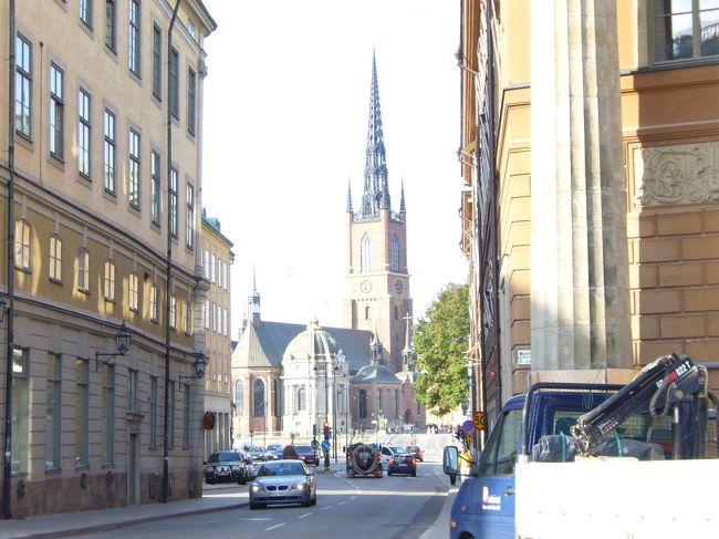 リッダーホルム教会です。<br />大聖堂と並んで、<br />ストックホルムで最も古い教会の一つです。