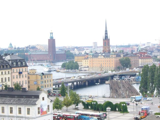 展望レストラン（エリックス・ゴンドーレン)<br />から横に伸びた空中廊下からの風景です。