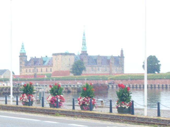 クロンボー城が見えてきました♪