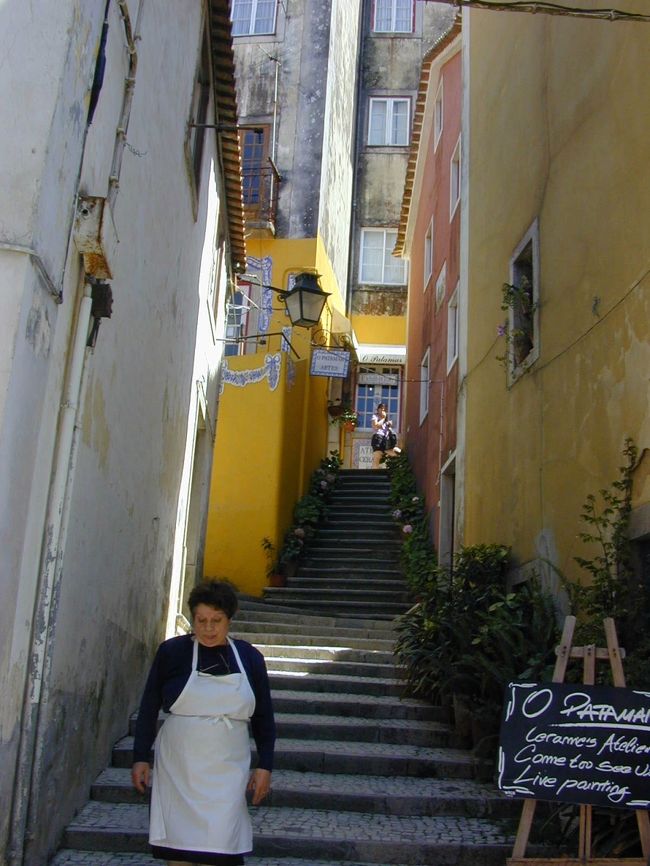 シントラの街です。